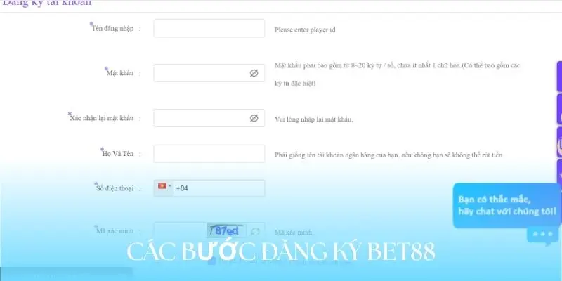 3 bước đăng ký nhanh chóng