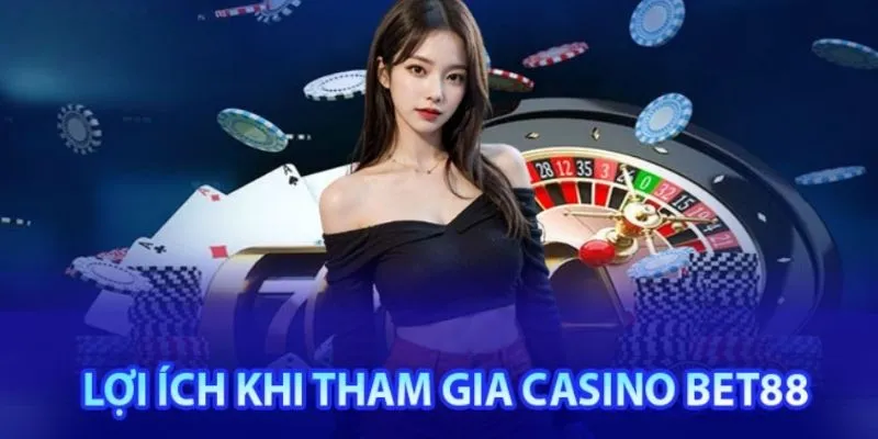 Casino BET88 đặc sắc với sự xuất hiện của Dealer nóng bỏng
